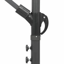 MAISON EXCLUSIVE - Parasol suspendu avec poteau taupe 3 m