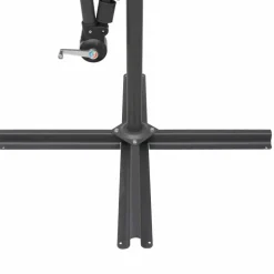 MAISON EXCLUSIVE - Parasol suspendu avec poteau taupe 3 m