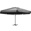 MAISON EXCLUSIVE - Parasol de jardin avec mât en aluminium 600 cm anthracite