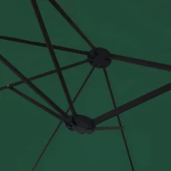MAISON EXCLUSIVE - Parasol de jardin à double tête avec led vert 449x265 cm