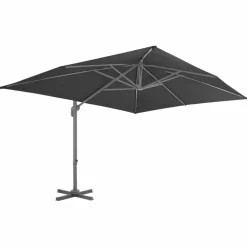 MAISON EXCLUSIVE - Parasol de jardin avec base portable anthracite