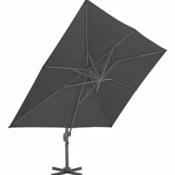 MAISON EXCLUSIVE - Parasol de jardin avec base portable anthracite