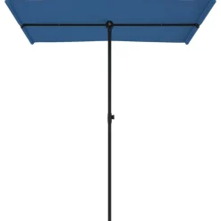 MAISON EXCLUSIVE - Parasol de jardin avec mât en aluminium 180x110 cm bleu azuré