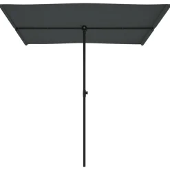 MAISON EXCLUSIVE - Parasol de jardin avec mât en aluminium 2x1,5 m anthracite
