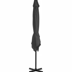 MAISON EXCLUSIVE - Parasol de jardin avec base portable anthracite