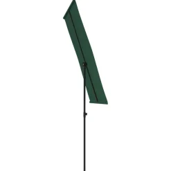MAISON EXCLUSIVE - Parasol de jardin avec mât en aluminium 180x110 cm vert