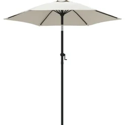 MAISON EXCLUSIVE - Parasol blanc sable 200x224 cm aluminium