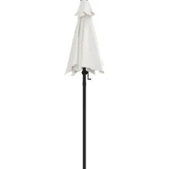 MAISON EXCLUSIVE - Parasol blanc sable 200x224 cm aluminium