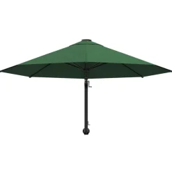 MAISON EXCLUSIVE - Parasol mural avec mât métallique 300 cm vert