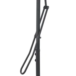 MAISON EXCLUSIVE - Parasol de jardin avec mât en acier terre cuite 250x250x230 cm