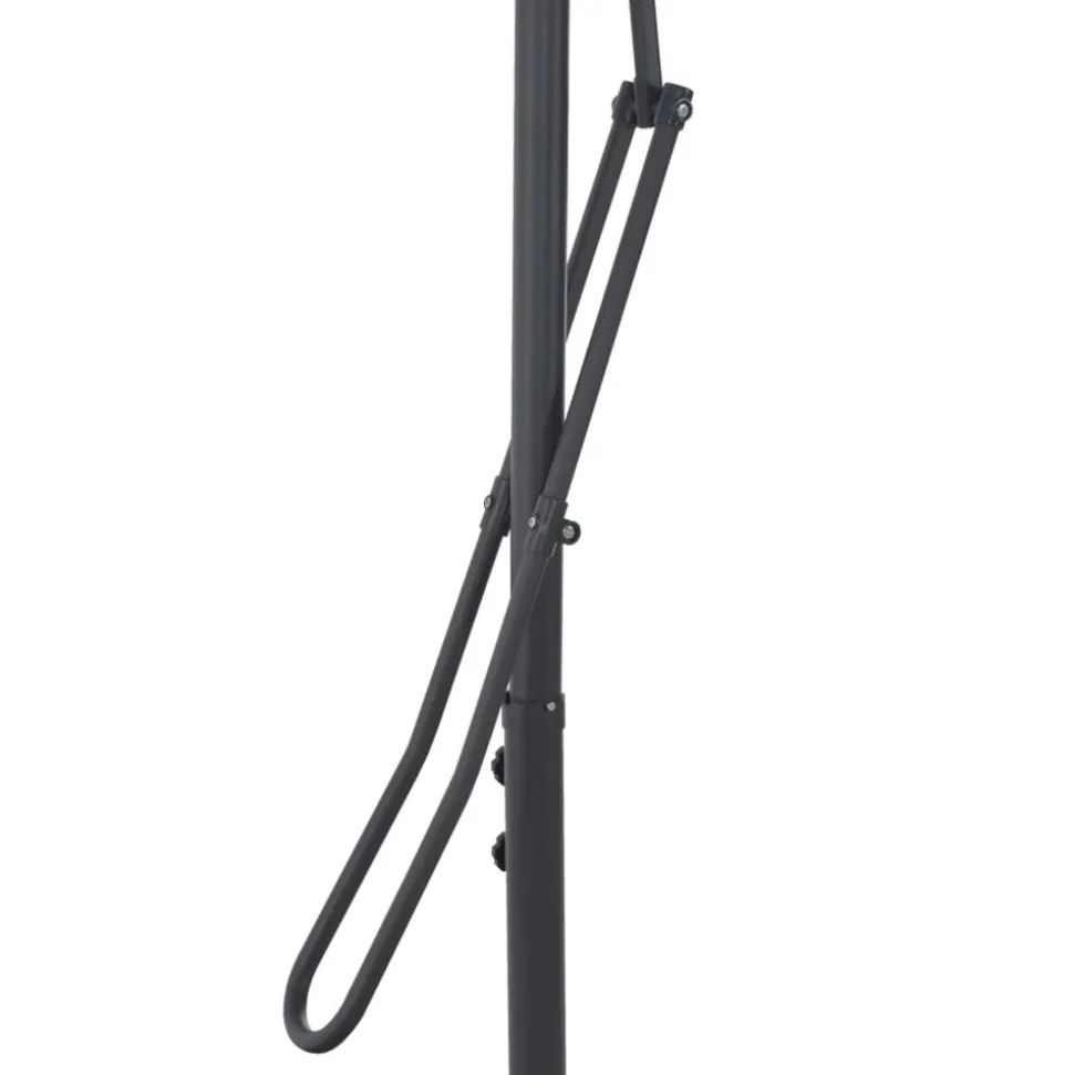 MAISON EXCLUSIVE - Parasol de jardin avec mât en acier terre cuite 250x250x230 cm