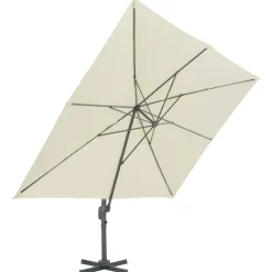 MAISON EXCLUSIVE - Parasol de jardin avec base portable sable