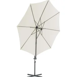 MAISON EXCLUSIVE - Parasol de jardin avec base portable sable