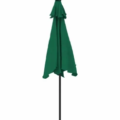 MAISON EXCLUSIVE - Parasol de jardin avec mât en acier vert 225x225x212 cm