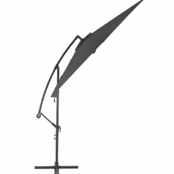 MAISON EXCLUSIVE - Parasol de jardin en porte-à-faux et poteau en aluminium