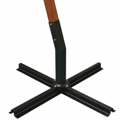 MAISON EXCLUSIVE - Parasol suspendu avec poteau en bois 300x300 cm vert