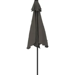 MAISON EXCLUSIVE - Parasol de jardin avec mât en acier anthracite 225x225x212 cm