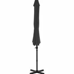MAISON EXCLUSIVE - Parasol de jardin avec base portable anthracite