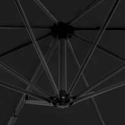 MAISON EXCLUSIVE - Parasol de jardin avec base portable anthracite