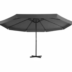 MAISON EXCLUSIVE - Parasol d'extérieur avec mât en aluminium 500 cm anthracite