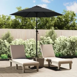 MAISON EXCLUSIVE - Parasol anthracite 200x224 cm aluminium