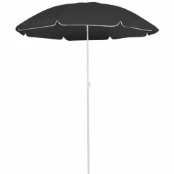 MAISON EXCLUSIVE - Parasol de jardin avec mât en acier anthracite 180 cm