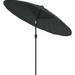 MAISON EXCLUSIVE - Parasol d'extérieur avec mât en aluminium 270 cm anthracite