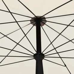 MAISON EXCLUSIVE - Parasol de jardin avec mât 200x130 cm sable