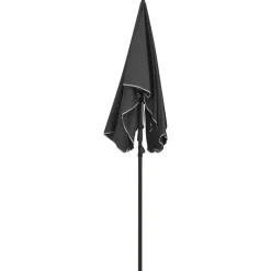 MAISON EXCLUSIVE - Parasol de jardin avec mât 200x130 cm anthracite