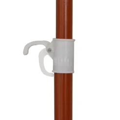 MAISON EXCLUSIVE - Parasol de jardin avec mât en acier 180 cm taupe