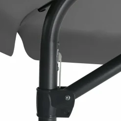 MAISON EXCLUSIVE - Parasol d'extérieur avec poteau en acier 300 cm anthracite