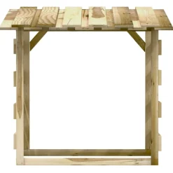 MAISON EXCLUSIVE - Pergolas avec toits 4 pcs 100x90x100 cm bois de pin imprégné