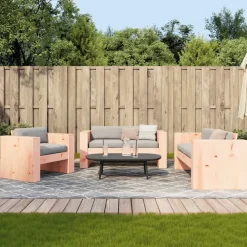MAISON EXCLUSIVE - Salon de jardin 2 pcs bois massif douglas
