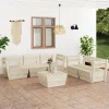 MAISON EXCLUSIVE - Salon de jardin palette 6 pcs bois d'épicéa imprégné