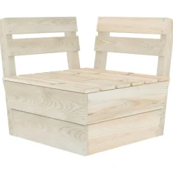 MAISON EXCLUSIVE - Salon de jardin palette 6 pcs bois d'épicéa imprégné