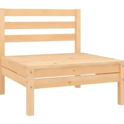 MAISON EXCLUSIVE - Salon de jardin 4 pcs bois de pin massif