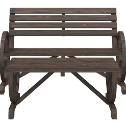 MAISON EXCLUSIVE - Salon de jardin 4 pcs bois de sapin massif