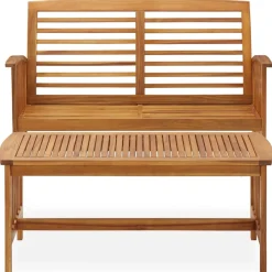 MAISON EXCLUSIVE - Salon de jardin 2 pcs bois d'acacia solide