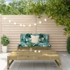 MAISON EXCLUSIVE - Salon de jardin 2 pcs bois de pin imprégné