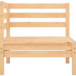 MAISON EXCLUSIVE - Salon de jardin 4 pcs bois massif de pin