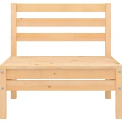 MAISON EXCLUSIVE - Salon de jardin 4 pcs bois massif de pin