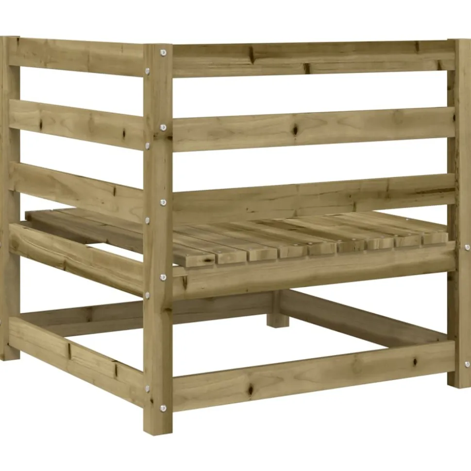 MAISON EXCLUSIVE - Salon de jardin 5 pcs bois de pin imprégné