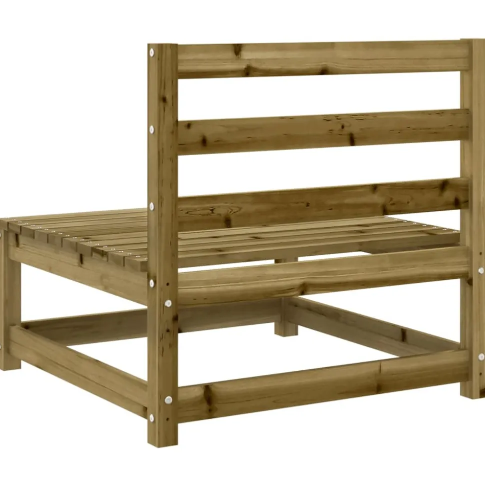 MAISON EXCLUSIVE - Salon de jardin 5 pcs bois de pin imprégné