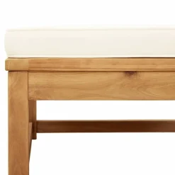 MAISON EXCLUSIVE - Salon de jardin 6 pcs avec coussins bois d'acacia solide