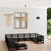 MAISON EXCLUSIVE - Salon de jardin 12 pcs bois de pin massif