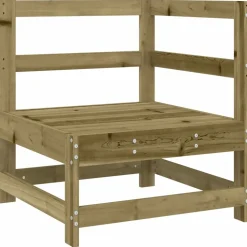 MAISON EXCLUSIVE - Salon de jardin 7 pcs bois de pin imprégné
