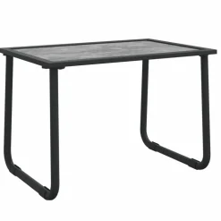 MAISON EXCLUSIVE - Salon de jardin avec coussins 4 pcs anthracite acier