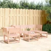 MAISON EXCLUSIVE - Salon de jardin 5 pcs bois massif douglas