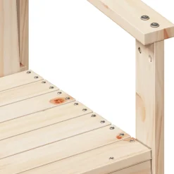 MAISON EXCLUSIVE - Salon de jardin 3 pcs bois massif de pin