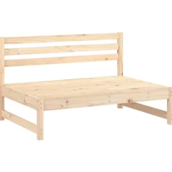 MAISON EXCLUSIVE - Salon de jardin 5 pcs bois massif de pin